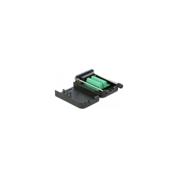 Delock D-Sub15 Stecker zu Terminalblock mit Gehäuse — image 2