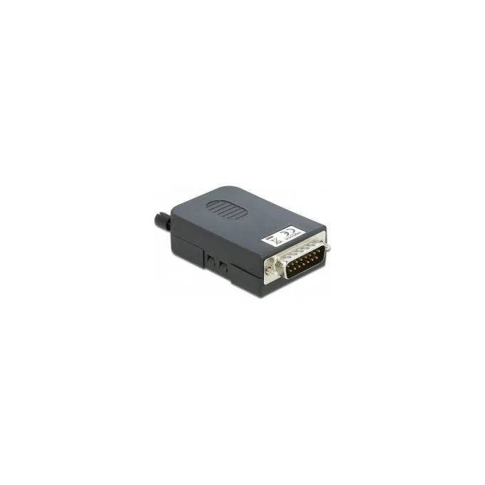Delock D-Sub15 Stecker zu Terminalblock mit Gehäuse — image 3