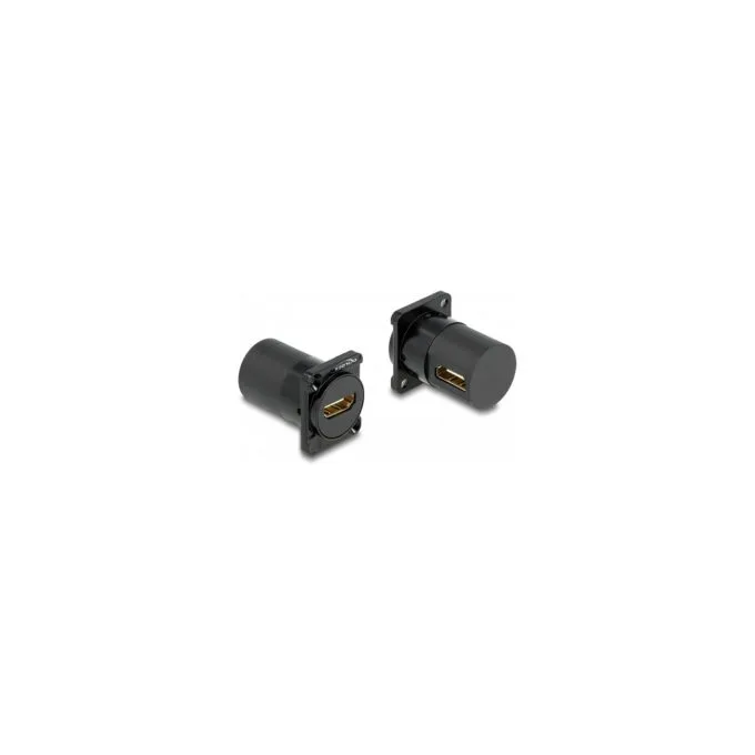 Delock D-Typ Modul HDMI Buchse zu Buchse 90° gewinkelt — image 1