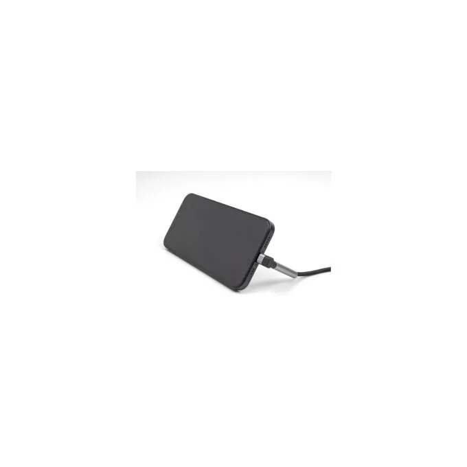 Delock Daten- und Ladekabel USB Typ-A zu LightningTM für iPhoneTM. iPadTM. iPodTM gewinkelt mit Ständerfunktion schwa... — image 2