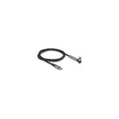 Delock Daten- und Ladekabel USB Type-CTM zu LightningTM für iPhoneTM. iPadTM. iPodTM gewinkelt mit Ständerfunktion sc...