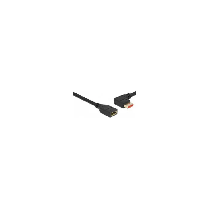 Delock DisplayPort Verlängerungskabel Stecker 90° links gewinkelt zu Buchse 8K 60 Hz 3 m — image 2