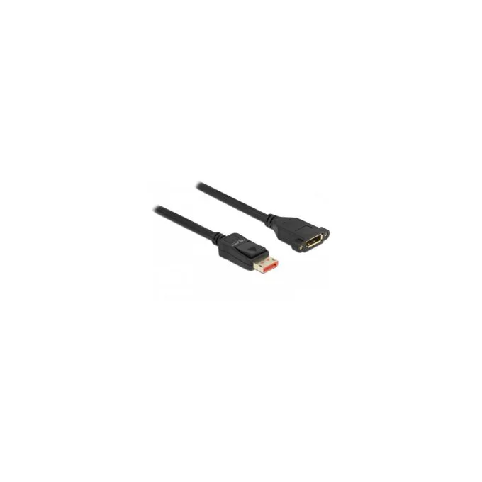 Delock DisplayPort Verlängerungskabel zum Einbau 8K 60 Hz 3 m — image 1