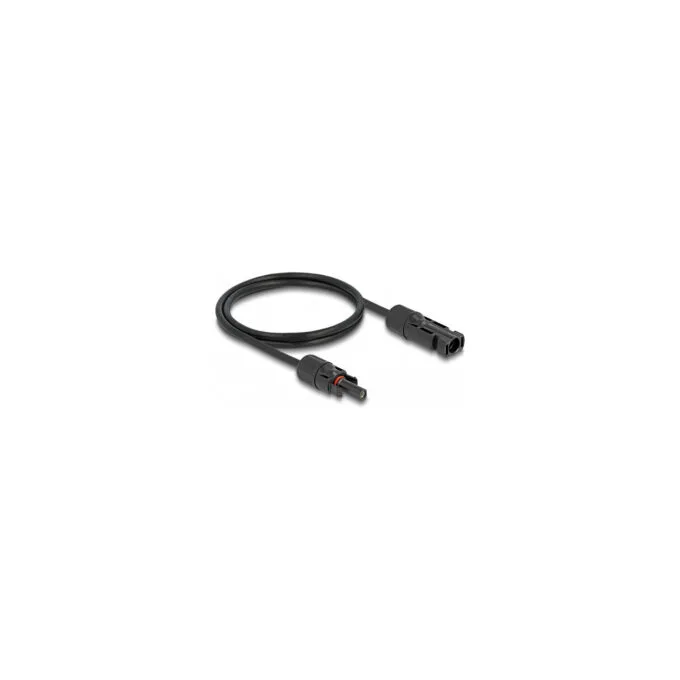 Delock DL4 Solar Kabel 4 mm2 Stecker zu Buchse 1 m schwarz — image 2