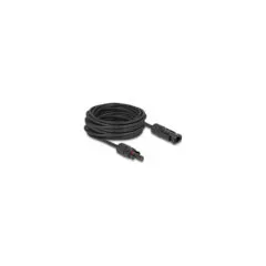 Delock DL4 Solar Kabel 4 mm2 Stecker zu Buchse 10 m schwarz