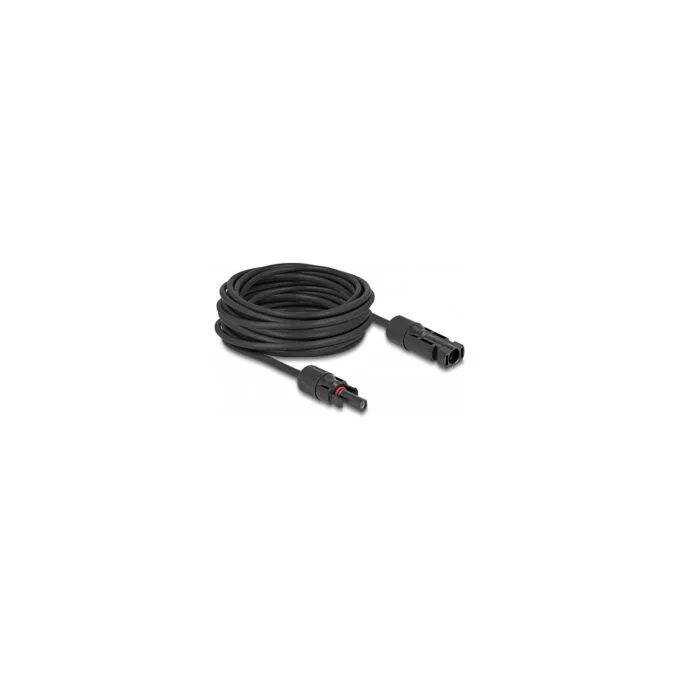 Delock DL4 Solar Kabel 4 mm2 Stecker zu Buchse 10 m schwarz — image 1