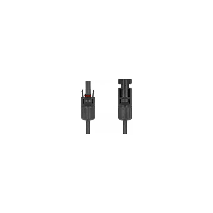 Delock DL4 Solar Kabel 4 mm2 Stecker zu Buchse 2 m schwarz — image 2