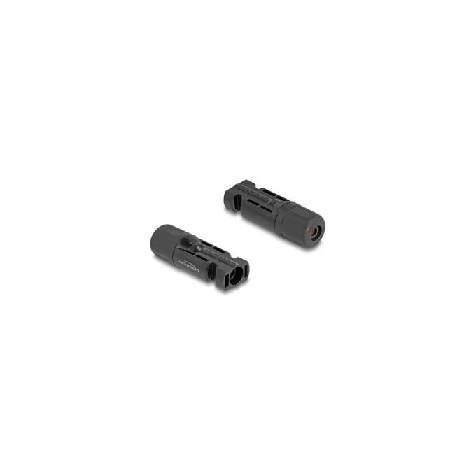 Delock DL4 Solar Steckverbinder für Kabel zum Crimpen. Stecker und Buchse. schwarz 2 Stück — image 2