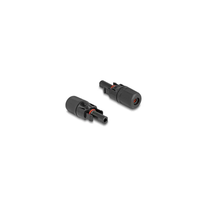 Delock DL4 Solar Steckverbinder für Kabel zum Crimpen. Stecker und Buchse. schwarz 2 Stück — image 3