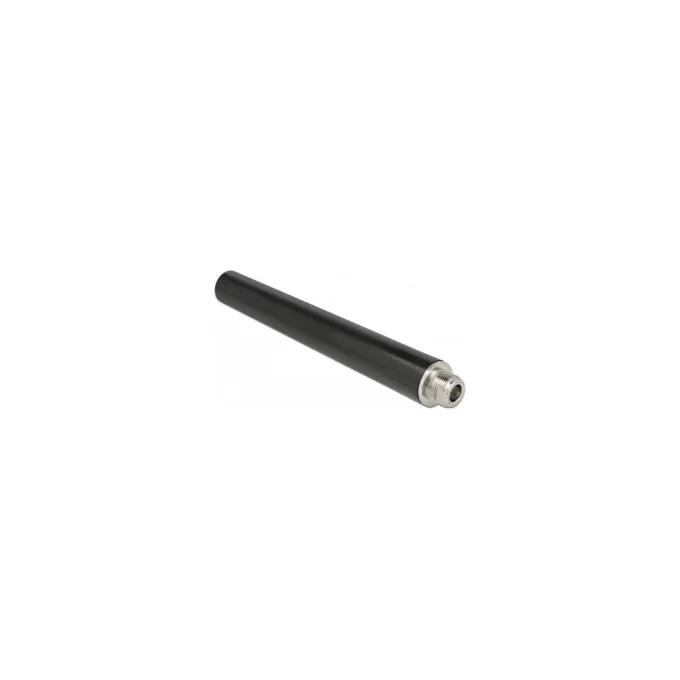DELOCK Dualband WLAN WiFi 6 Antenne N Buchse 4 - 6dBi 16.55cm omnidirektional starr outdoor schwarz — image 2