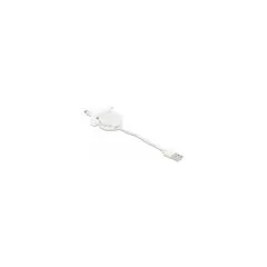 DELOCK Easy 45 Modul USB 2.0 Ausrollkabel USB Typ-A zu EASY-USB Typ Micro-B weiss