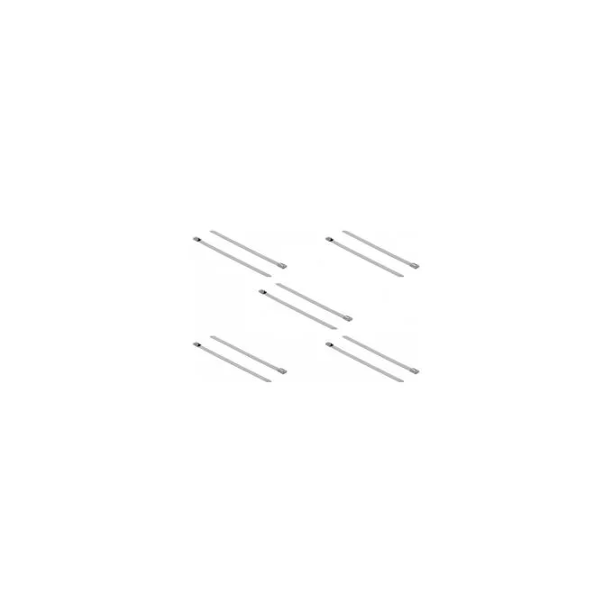 Delock Edelstahlkabelbinder L 200 x B 7.9 mm 10 Stück — image 1