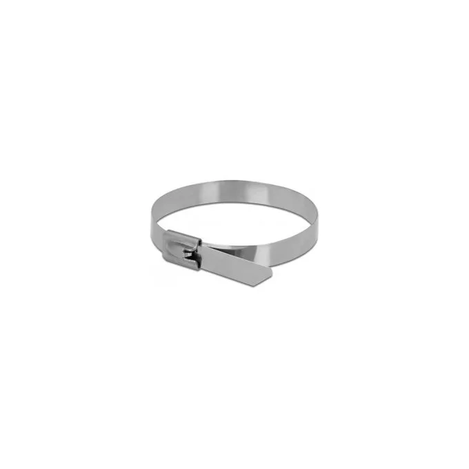 Delock Edelstahlkabelbinder L 300 x B 7.9 mm 10 Stück — image 2