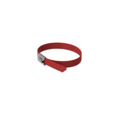 Delock Edelstahlkabelbinder L 500 x B 7.9 mm rot 10 Stück