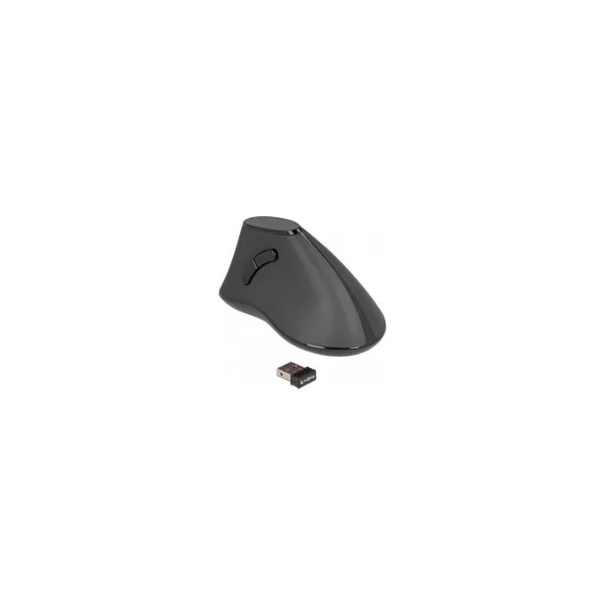 Delock Ergonomische vertikal optische 5-Tasten Maus 2.4 GHz kabellos - Lautlos — image 2