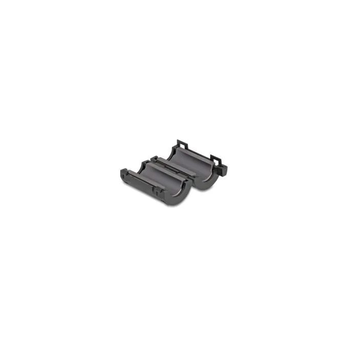 Delock Ferritkern Ferritring für Rundkabel 11 mm 2 Stück schwarz — image 2