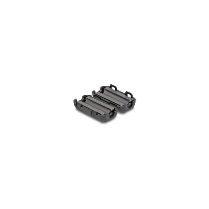 Delock Ferritkern Ferritring für Rundkabel 5 mm 2 Stück schwarz — image 2