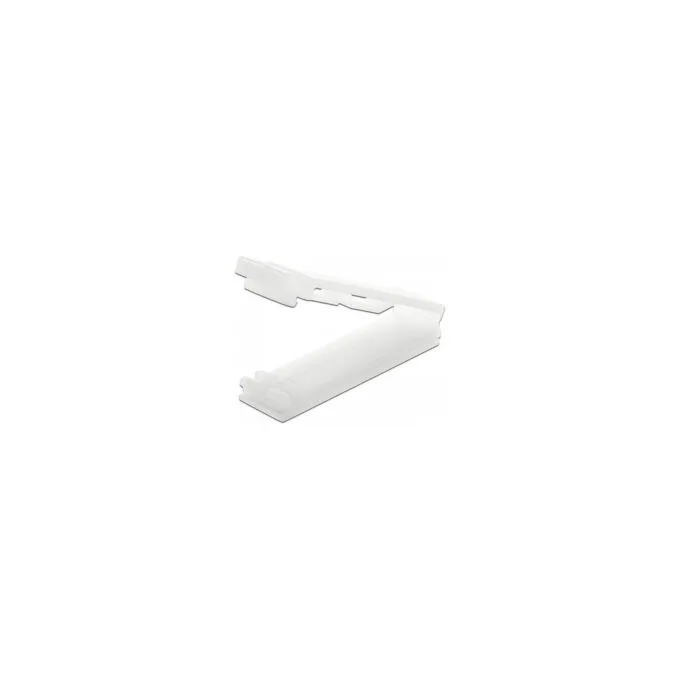 Delock Flachbandkabelhalter mit Verschlussclip selbstklebend natur 10 Stück — image 1