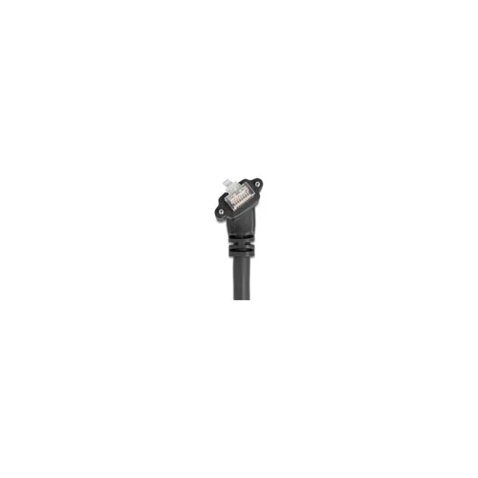 Delock GigE Kamera Kabel RJ45 Stecker 45° gedreht und 90° gewinkelt mit Schrauben zu RJ45 Stecker Cat.6 S FTP 3 m sch... — image 2