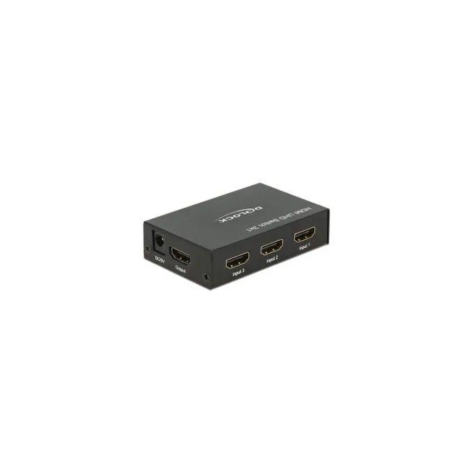 Delock HDMI UHD Switch 3xHDMI IN 1xHDMI Out — image 2
