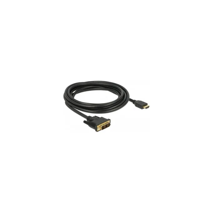 Delock HDMI zu DVI 18+1 Kabel bidirektional 3 m — image 1