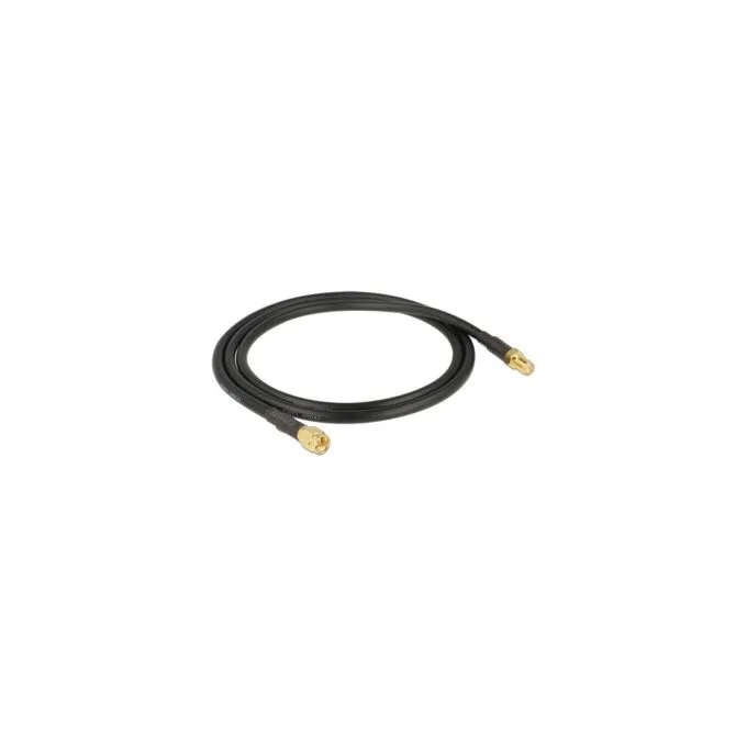 DELOCK HF SMA Stecker to SMA Buchse 0.9m CFD200 low loss — image 2