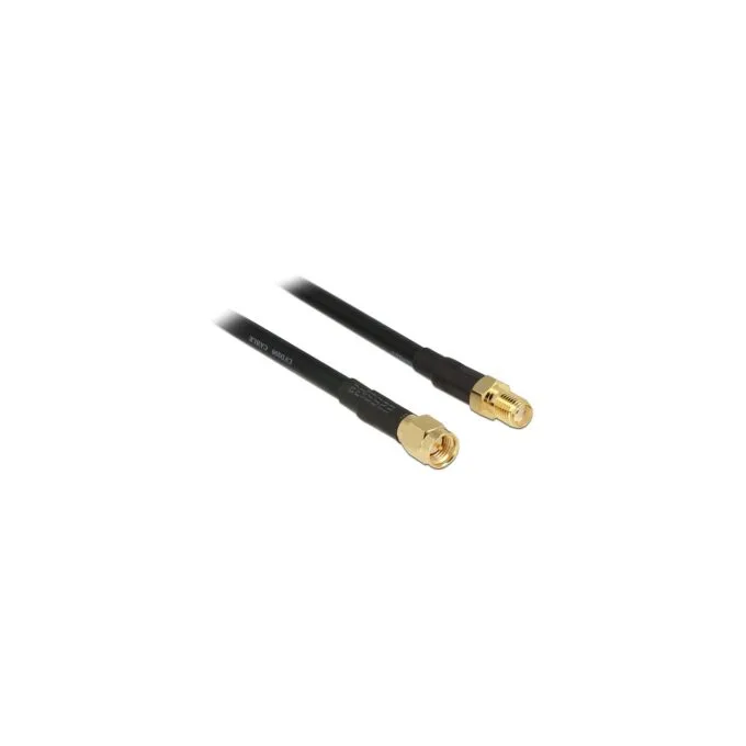 DELOCK HF SMA Stecker to SMA Buchse 0.9m CFD200 low loss — image 1