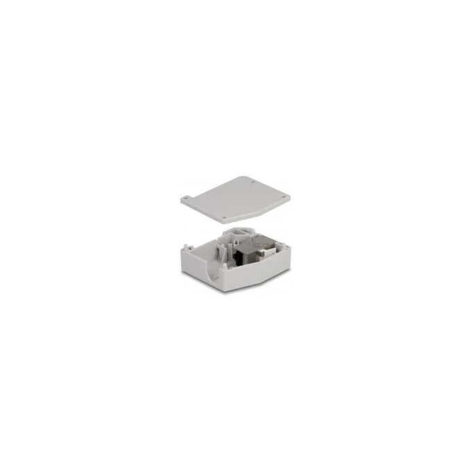 Delock Hutschienenadapter mit Keystone Modul RJ45 Buchse zu RJ45 Buchse Cat.6A — image 2