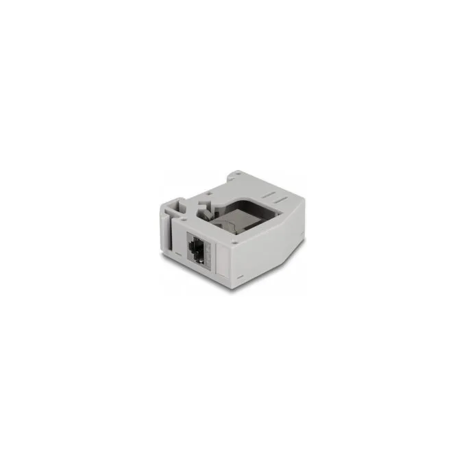 Delock Hutschienenadapter mit Keystone Modul RJ45 Buchse zu RJ45 Buchse Cat.6A — image 3