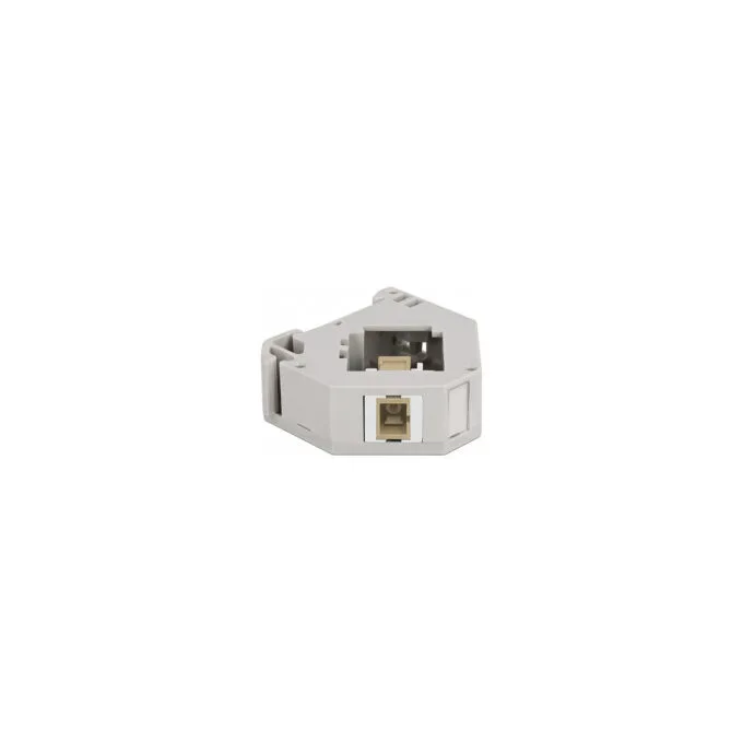 Delock Hutschienenadapter mit Keystone SC Simplex Buchse zu SC Simplex Buchse beige — image 3