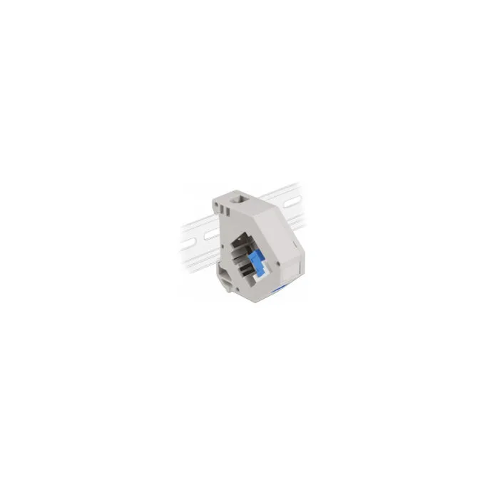 Delock Hutschienenadapter mit Keystone SC Simplex Buchse zu SC Simplex Buchse blau — image 1