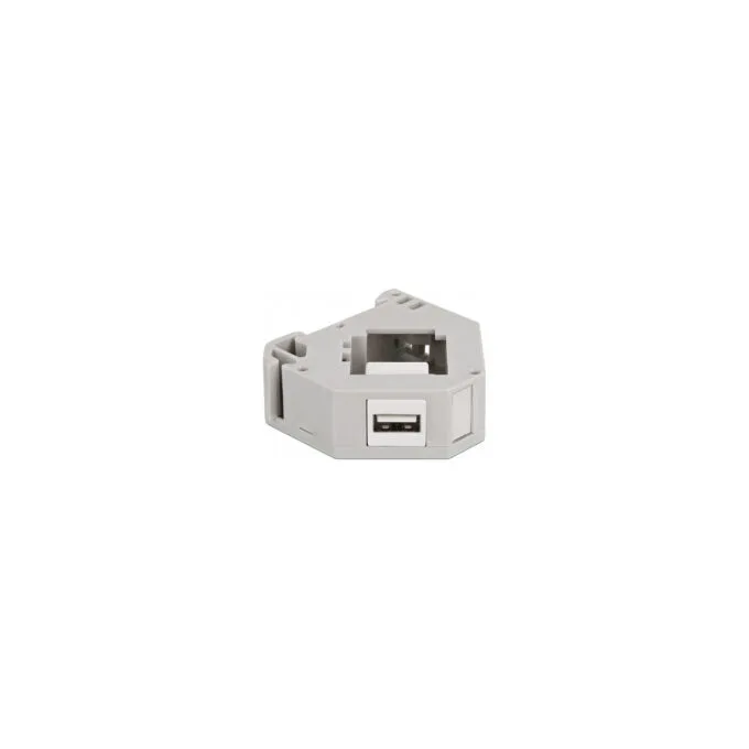 Delock Hutschienenadapter mit Keystone USB 2.0 Typ-A Buchse zu USB 2.0 Typ-A Buchse — image 3