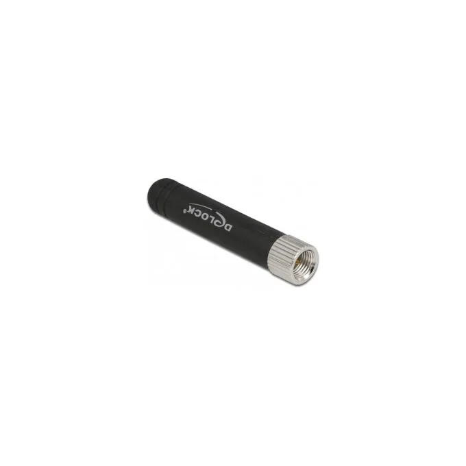 DELOCK ISM 433MHz Antenne SMA Stecker -0.5dBi omnidirektional flexibel schwarz — image 2