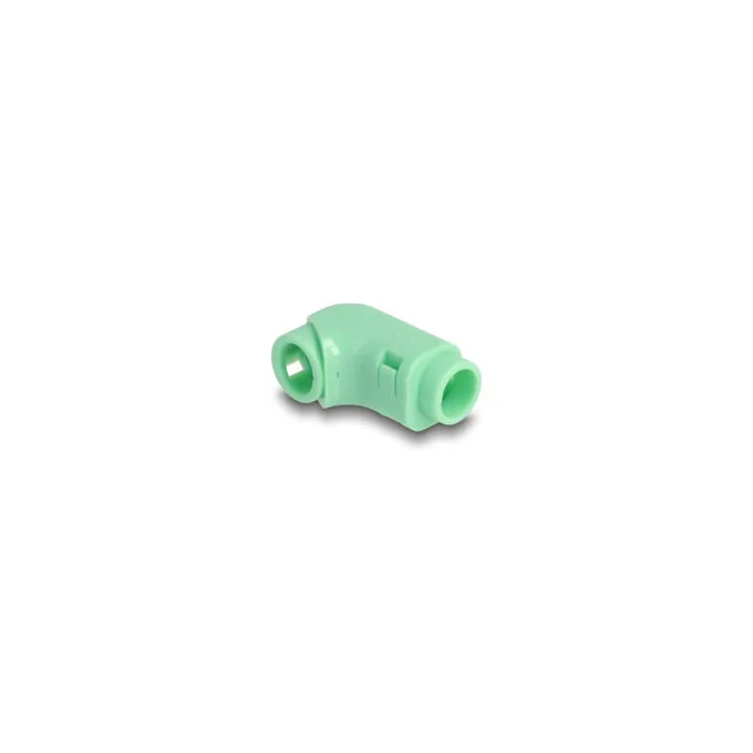 Delock Kabel Clips zum Abwinkeln 8 Stück grün — image 2