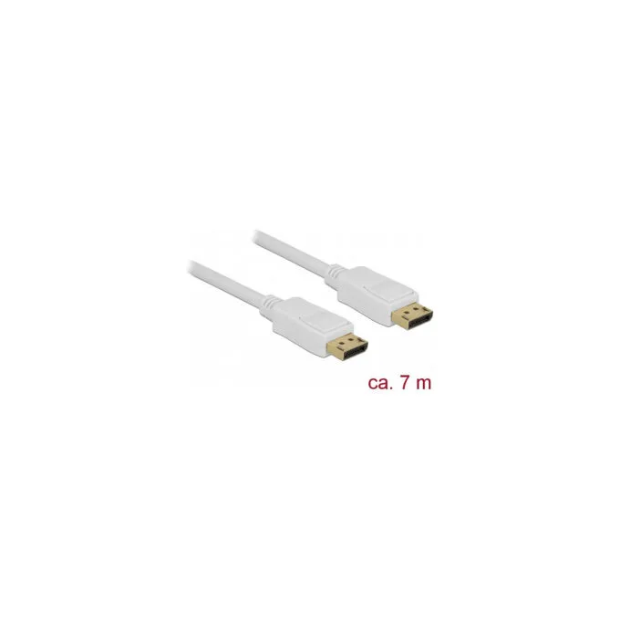 Delock Kabel DisplayPort 1.2 Stecker to DisplayPort Stecker 4K 60 Hz 7 m — image 1