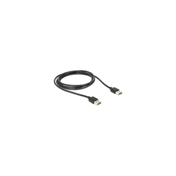 Delock Kabel EASY-USB 2.0 Typ-A Stecker to EASY-USB 2.0 Typ-A Stecker 3 m schwarz — image 2