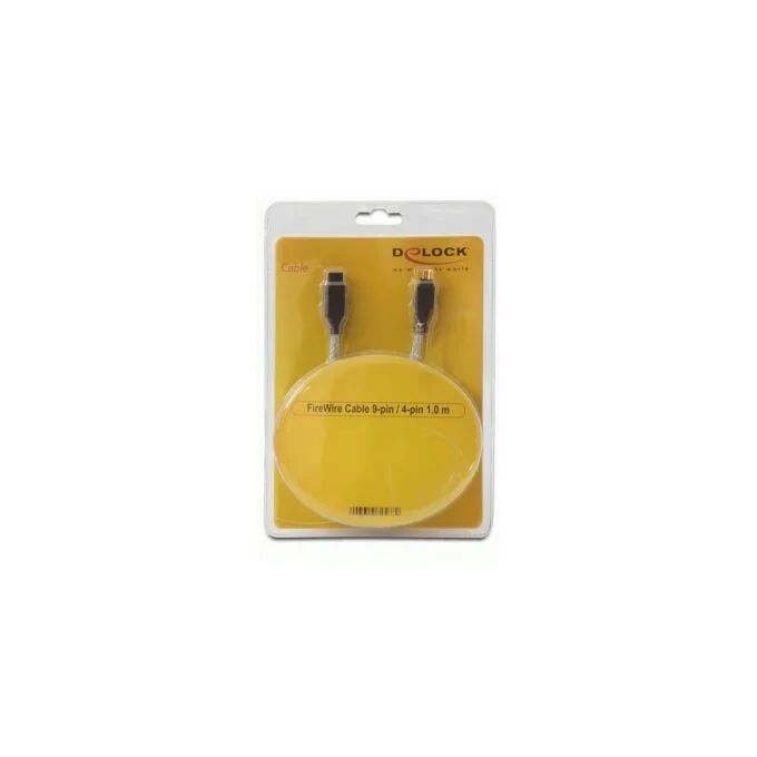 Delock Kabel FireWire 9 Pin Stecker to 4 Pin Stecker 1 m — image 2