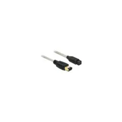 Delock Kabel FireWire 9 Pin Stecker to 6 Pin Stecker 1 m