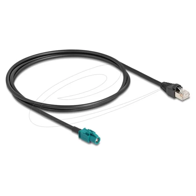 Delock Kabel HSD Z Buchse zu RJ45 Stecker 0.5 m — image 1