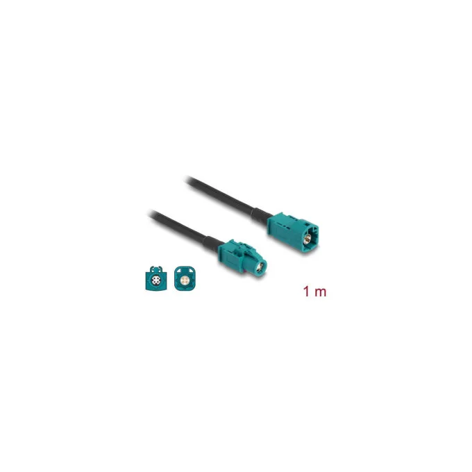 Delock Kabel HSD Z Stecker zu HSD Z Buchse 1 m — image 2