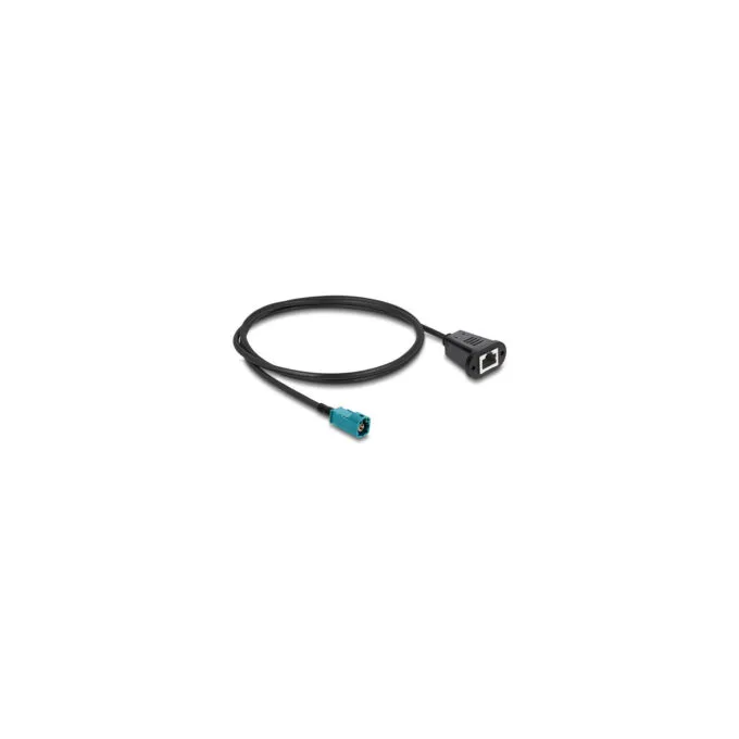 Delock Kabel HSD Z Stecker zu RJ45 Buchse 1 m — image 1