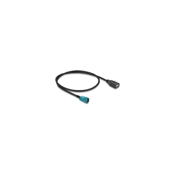 Delock Kabel HSD Z Stecker zu USB 2.0 Typ-A Buchse 0.5 m — image 1