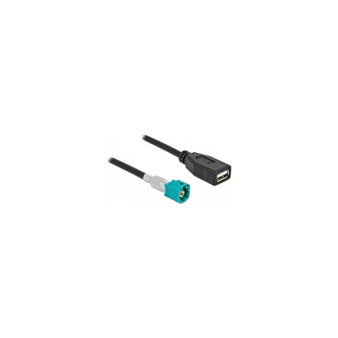 Delock Kabel HSD Z Stecker zu USB 2.0 Typ-A Buchse 1 m Premium — image 1