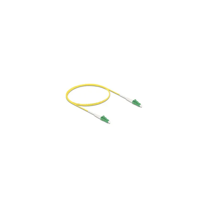 Delock Kabel Lichtwellenleiter LC-APC zu LC-APC Simplex Singlemode OS2 1 m — image 1