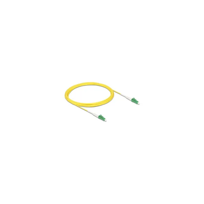 Delock Kabel Lichtwellenleiter LC-APC zu LC-APC Simplex Singlemode OS2 5 m — image 1