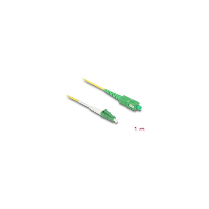 Delock Kabel Lichtwellenleiter LC-APC zu SC-APC Simplex Singlemode OS2 1 m — image 2