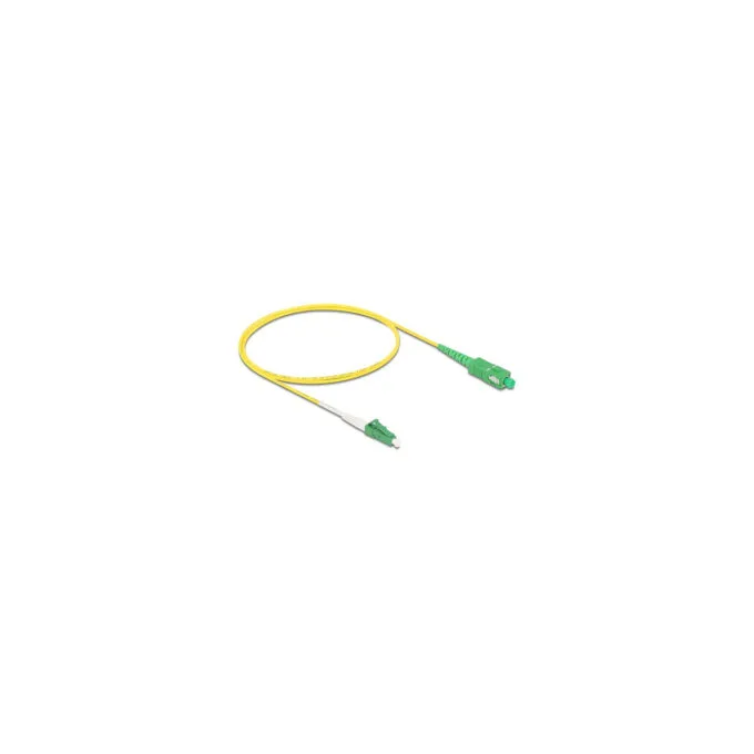 Delock Kabel Lichtwellenleiter LC-APC zu SC-APC Simplex Singlemode OS2 1 m — image 1