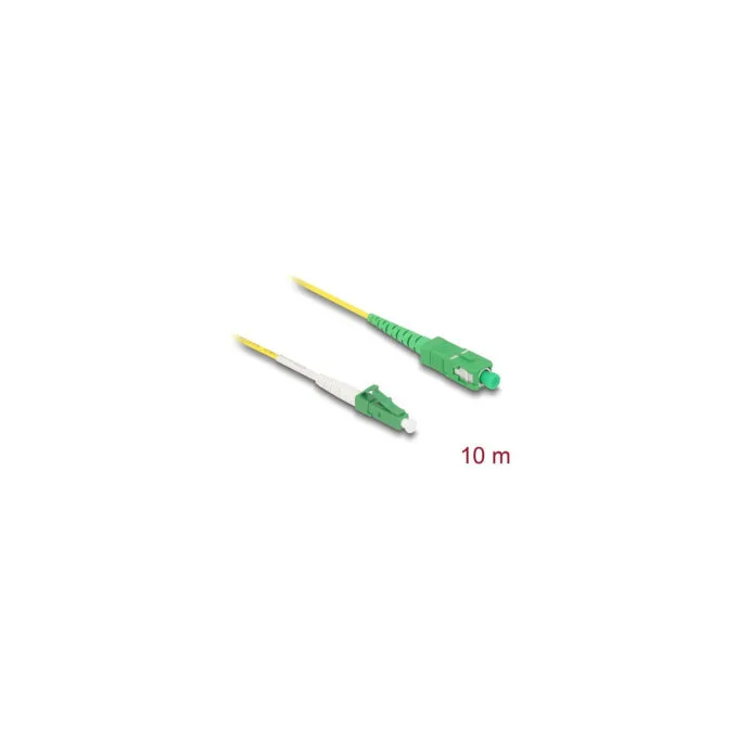 Delock Kabel Lichtwellenleiter LC-APC zu SC-APC Simplex Singlemode OS2 10 m — image 2