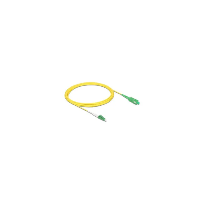 Delock Kabel Lichtwellenleiter LC-APC zu SC-APC Simplex Singlemode OS2 5 m — image 1