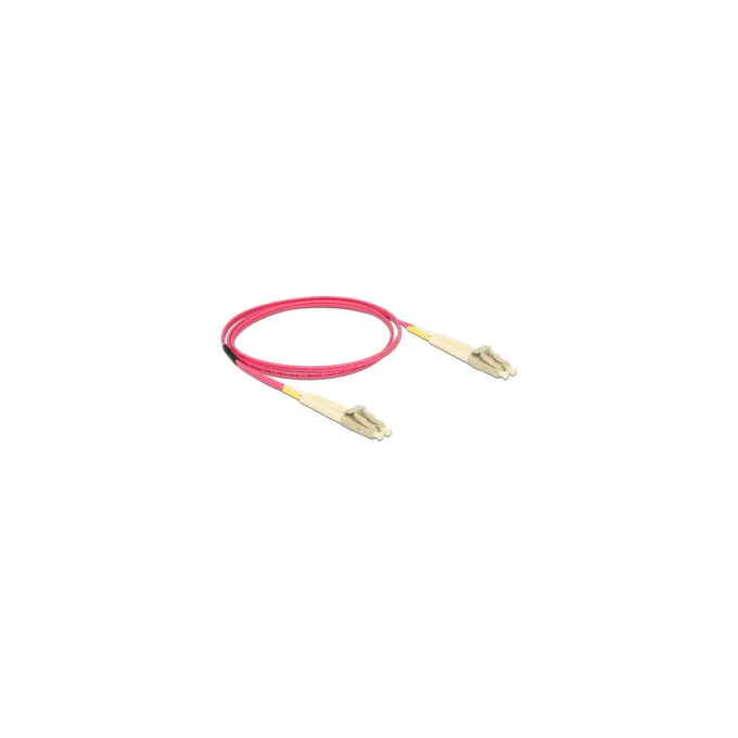 Delock Kabel Lichtwellenleiter LC to LC Multimode OM4 1 m — image 1